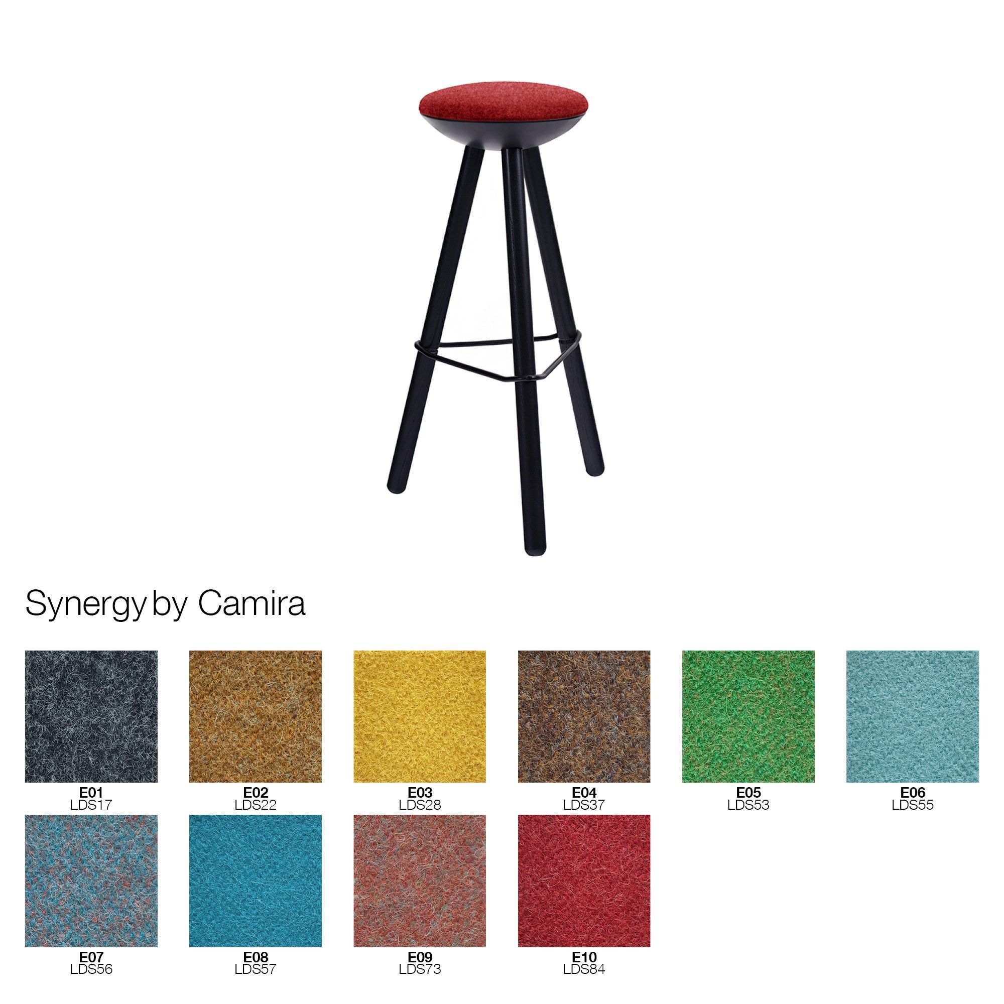 Деревянный табурет с подставкой для ног Askia TRIBUT ARCH-00075452 - Вид №5