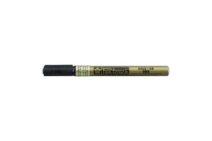 18135343 Маркер Pen-Touch тонкий стержень, 1.0мм, Золотой 41301(SE) SAKURA