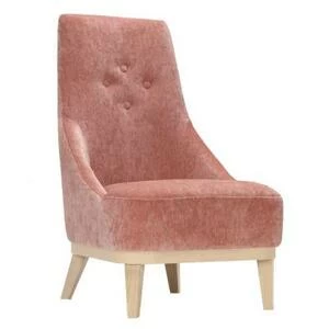 Кресло Donna, розовое