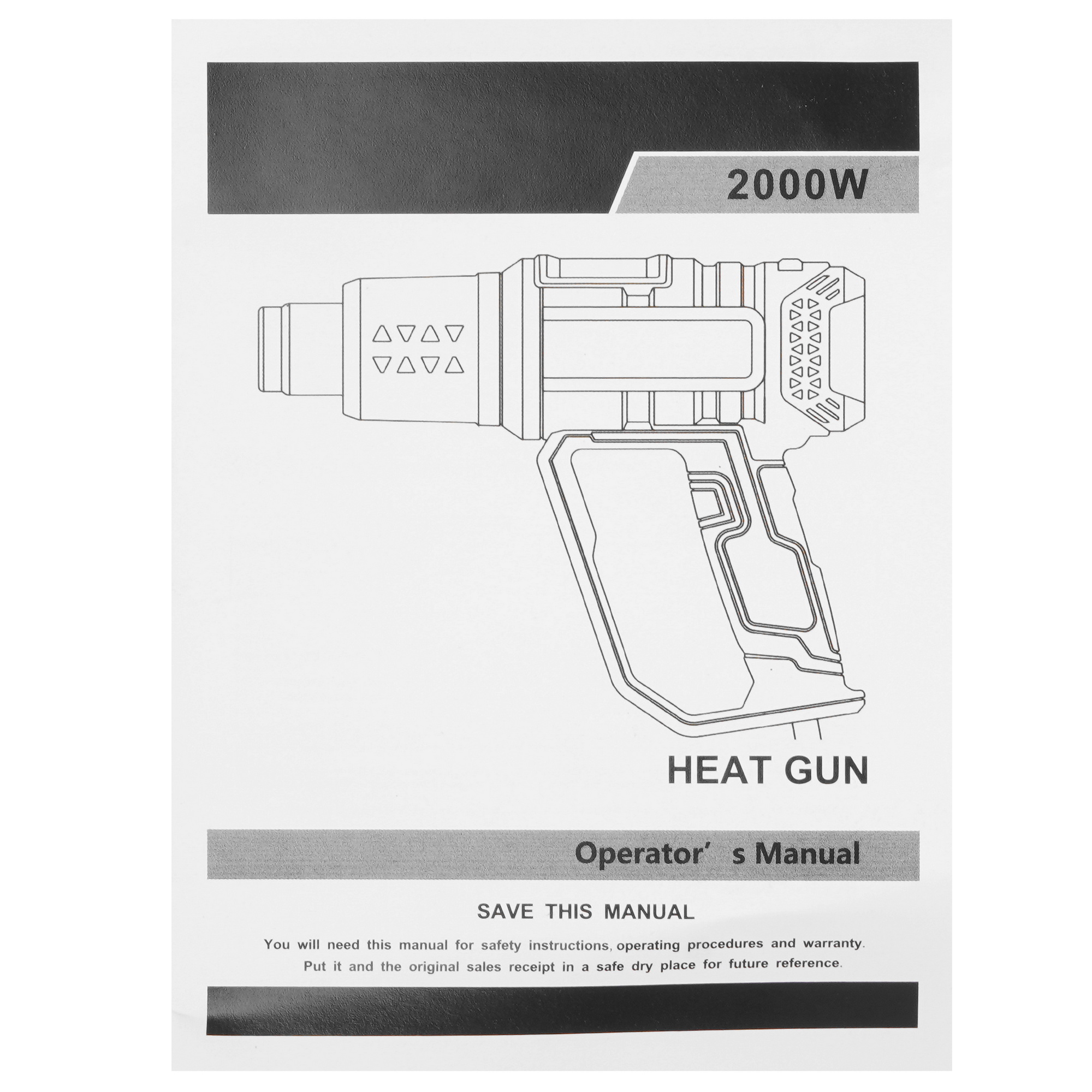 Строительный фен HOOMOTEK Green 5619519 STDN-0035127 - Вид №6