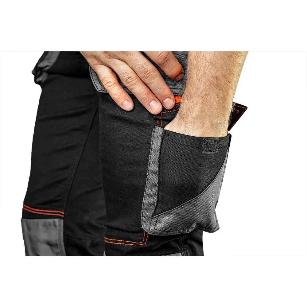Брюки рабочие Neo Tools HD Slim черные/серые размер S рост 175-178 STLM-2189907 - Вид №7