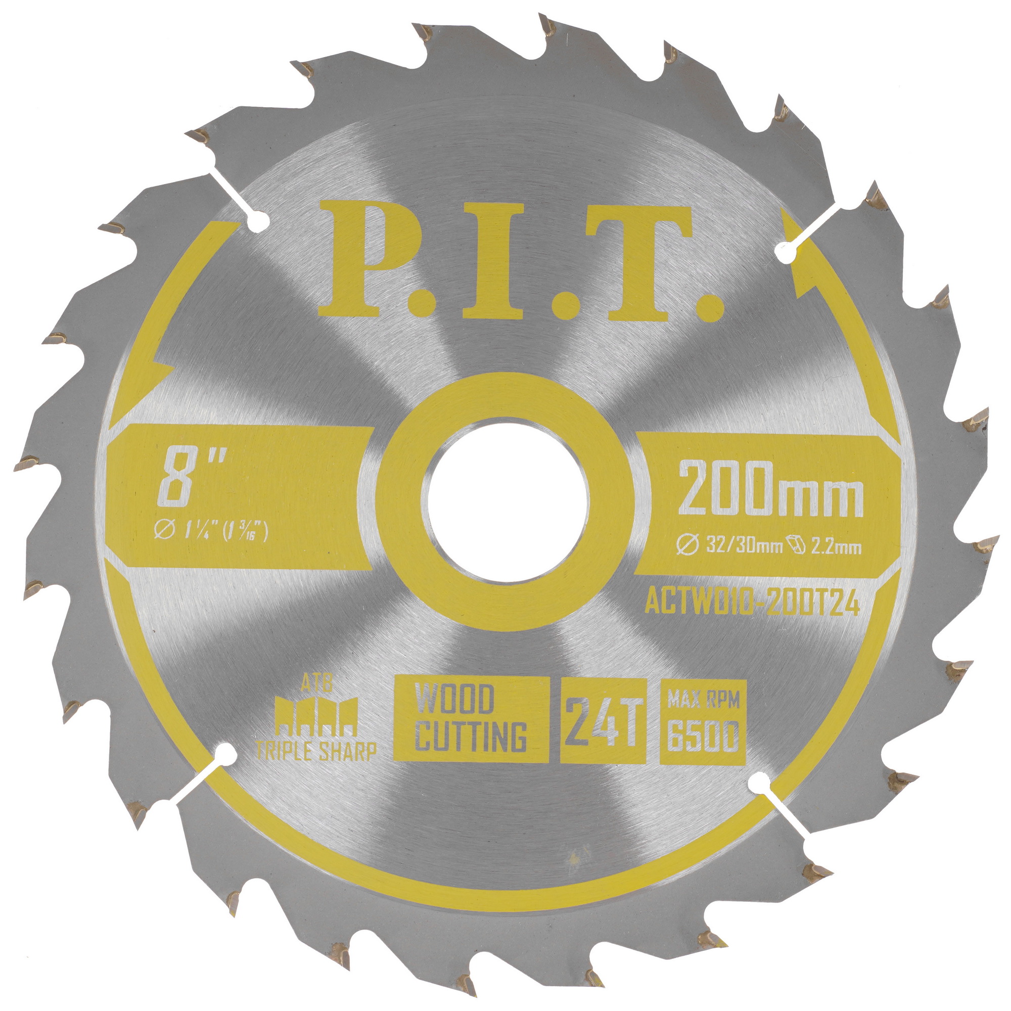 Диск пильный P.I.T. ACTW10-200T24 9196787 PIT STDN-0144563