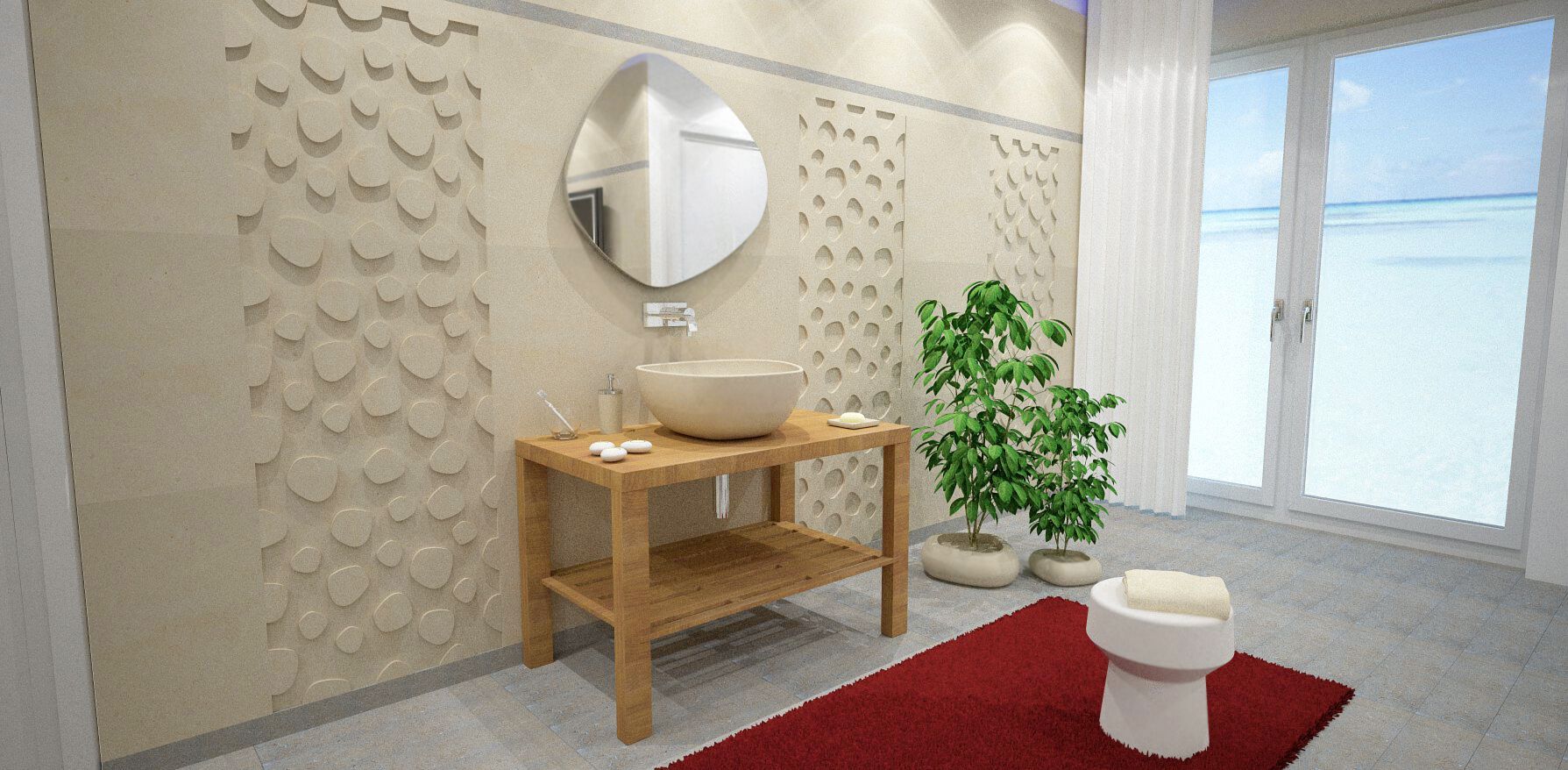 Умывальник из камня Лечче PIMAR L10 ARCH-00082563 - Вид №1