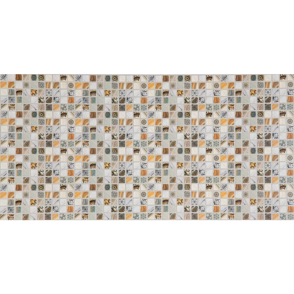 Панель ПВХ листовая 0.3 мм 960x485 мм Флоренция 0.47 м² Santreyd STLM-2005106 - Вид №1