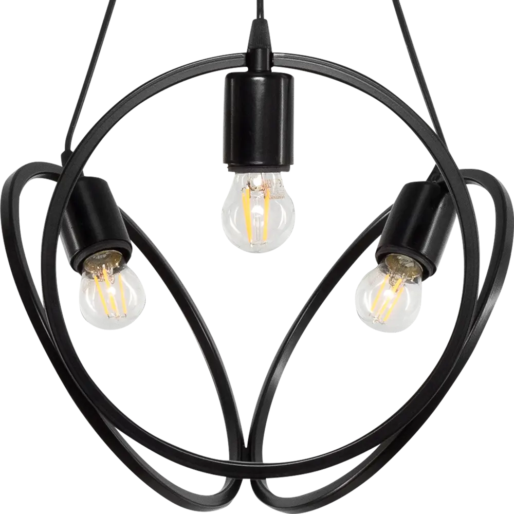 Подвес Диона 045/2 3хЕ27х60 Вт цвет чёрный СВЕТУС STLM-2153939 - Вид №9