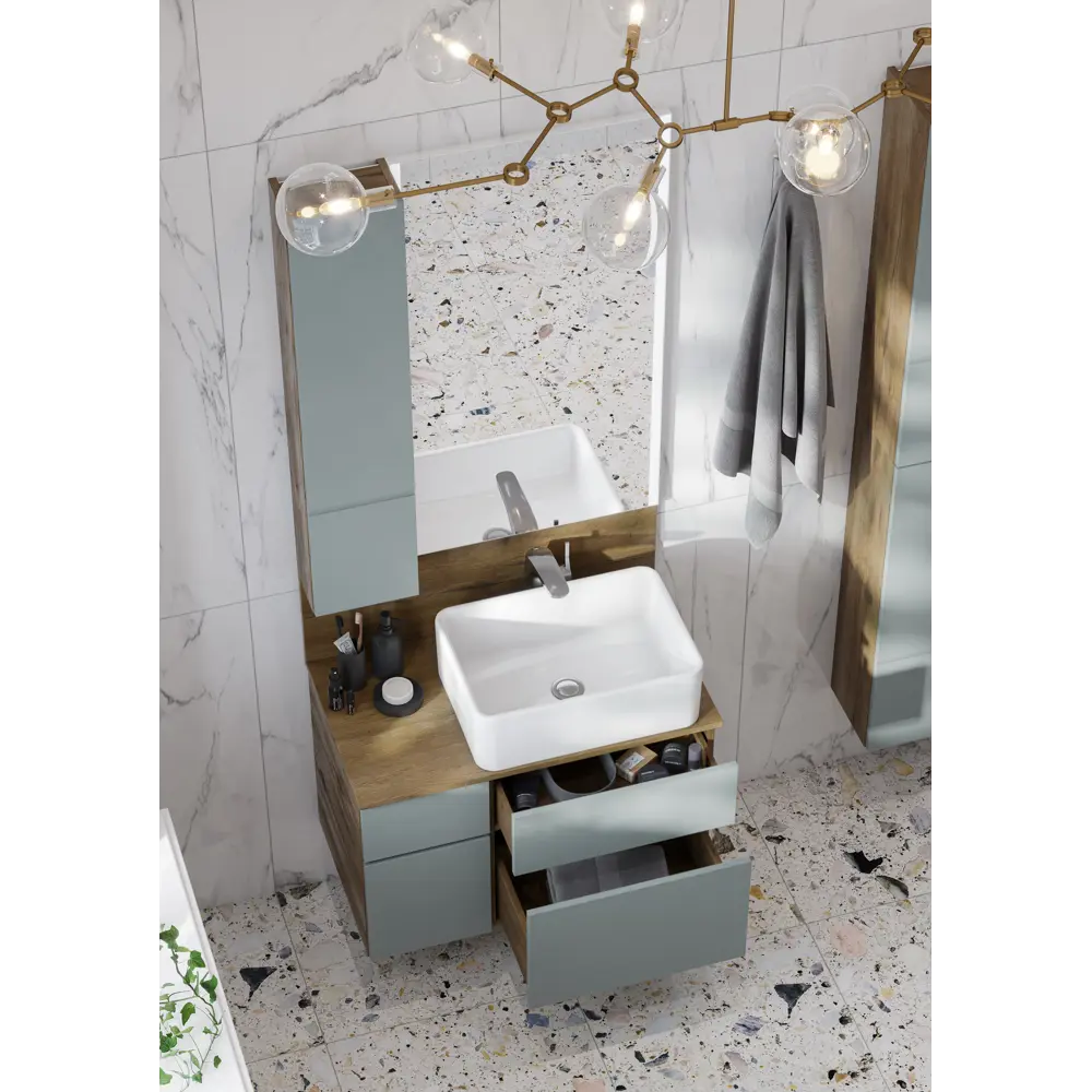 Зеркало Aquaton «Мишель» с подсветкой 57x101 см STLM-2020359 - Вид №4