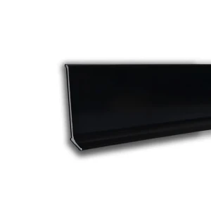Плинтус напольный Профиль-Опт 1500x40x10мм алюминий цвет черный