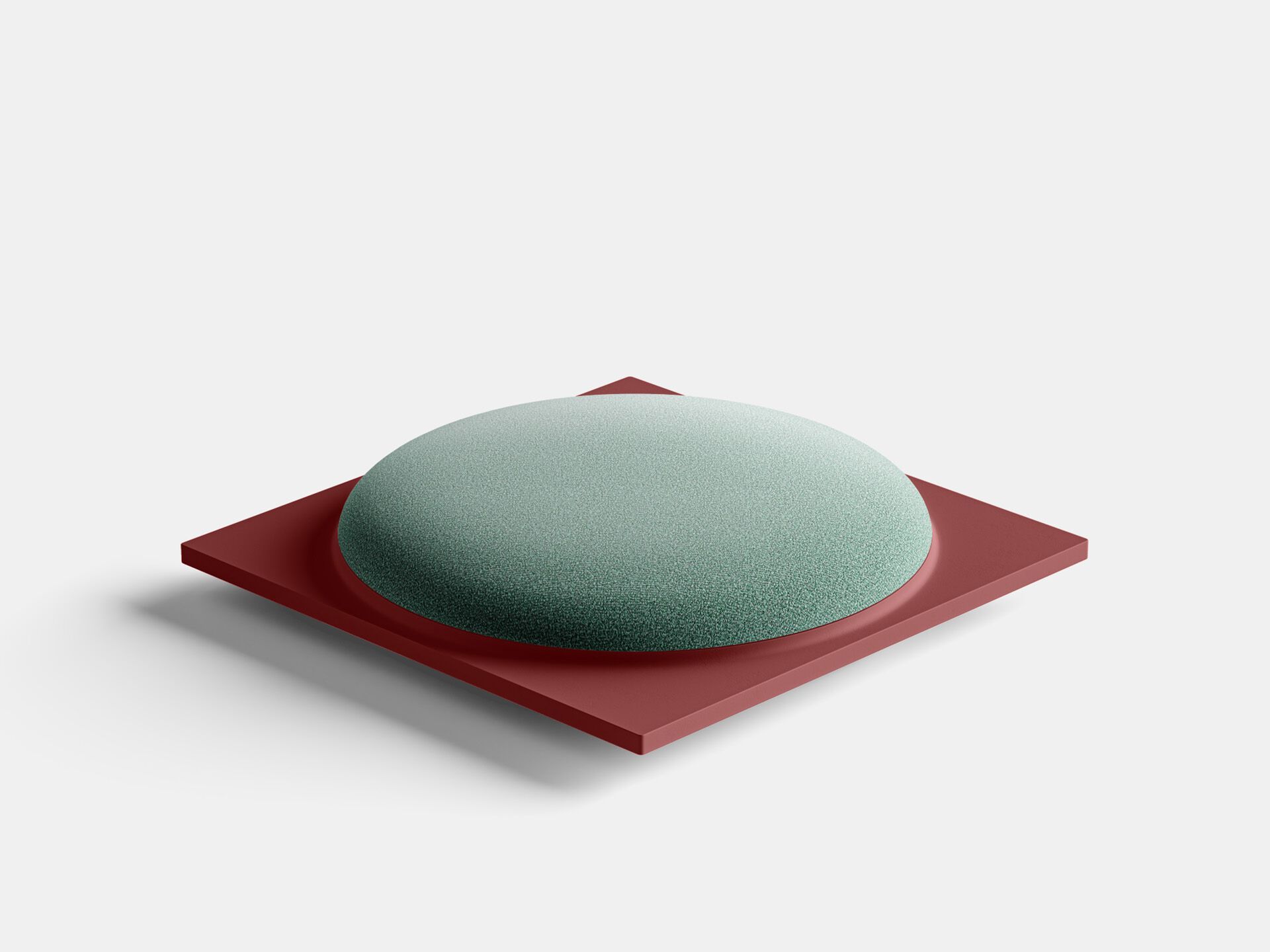 Бетонный квадратный пуф PULKRA купол ARCH-00069173 - Вид №28