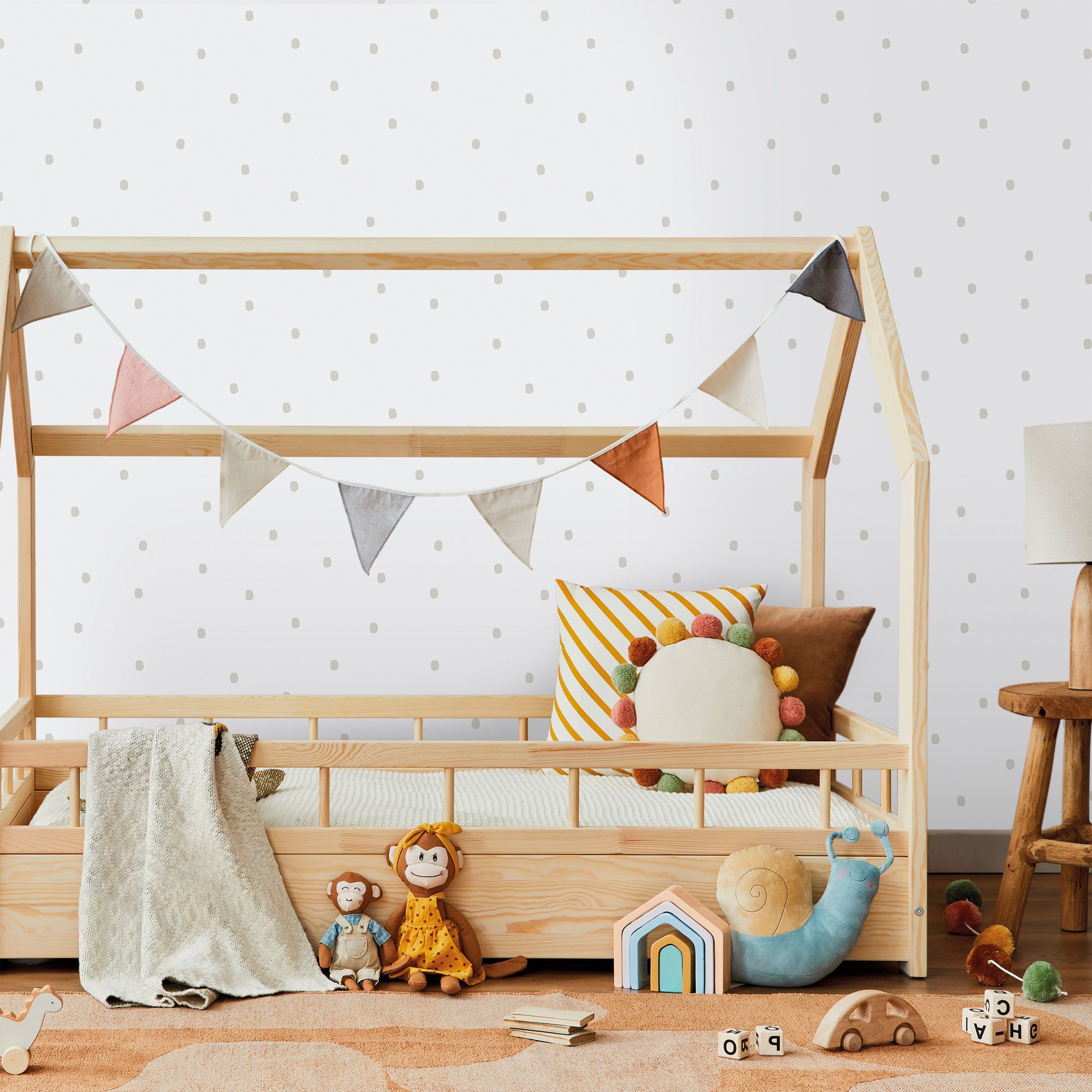 Обои в горошек для детей ICH Enzo ARCH-00123295 - Вид №2