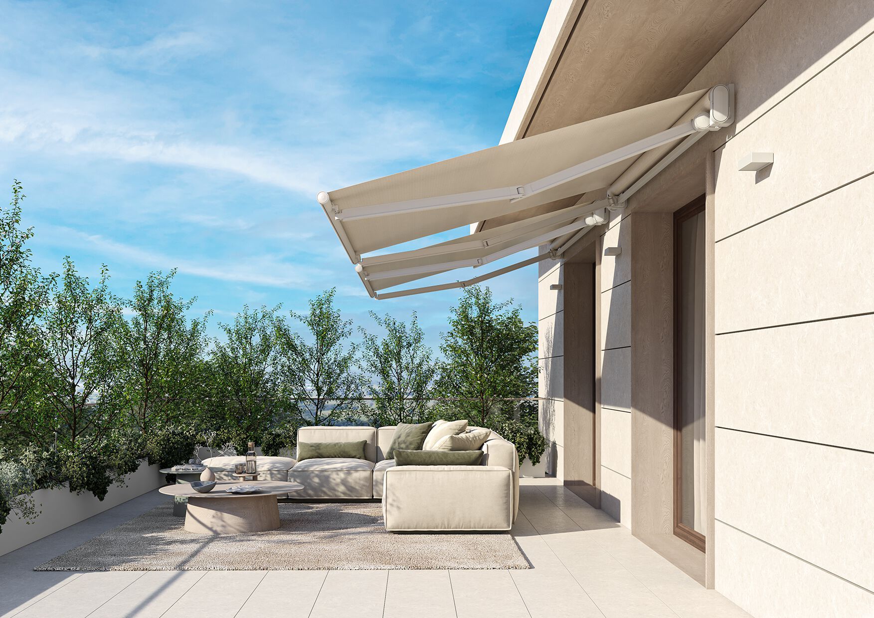 Тент из технической ткани KE Outdoor Design QUAD ARCH-00066008 - Вид №1