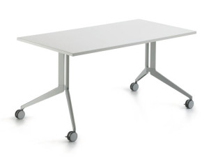 Прямоугольный стол для совещаний из меламина с откидным верхом
