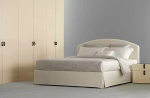Flou Двуспальная кровать с мягким изголовьем Magnolia