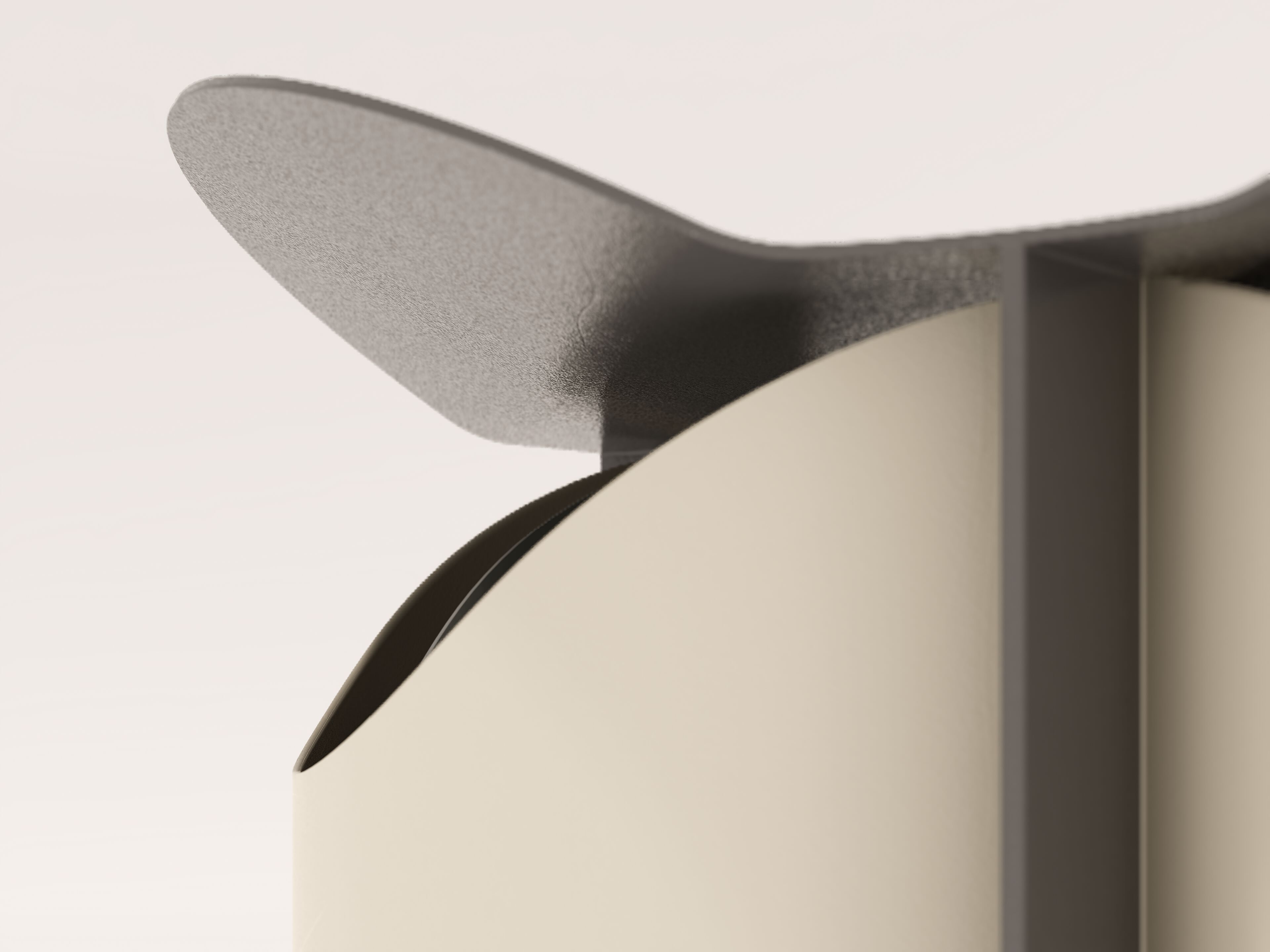 Стальная стойка для мусора с порошковым покрытием с крышкой CITYSì плющ ARCH-00076273 - Вид №4