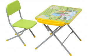vpk-0005691-3 Комплект детской мебели Фея Досуг 101 Динозаврики ВПК (Тополь)