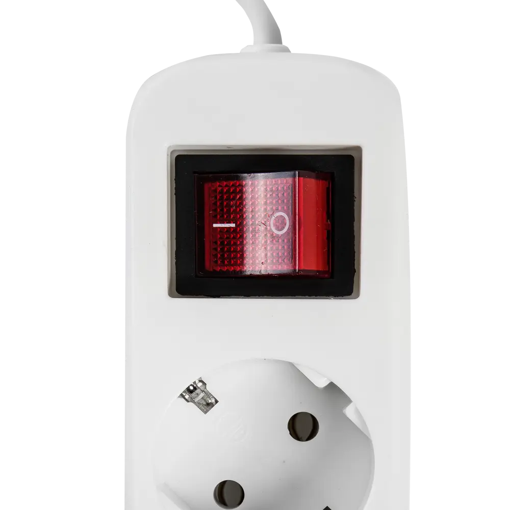 Удлинитель с заземлением Defender 5 розеток, 3 м STLM-2071832 - Вид №2