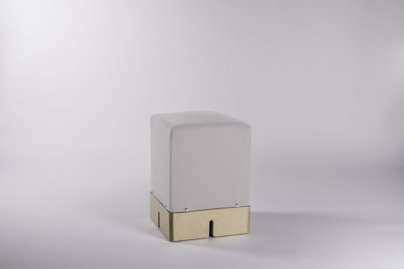 Модульный квадратный пуф из ткани KEIGIO® KEIGIO® 36X36 ARCH-00105122 - Вид №13