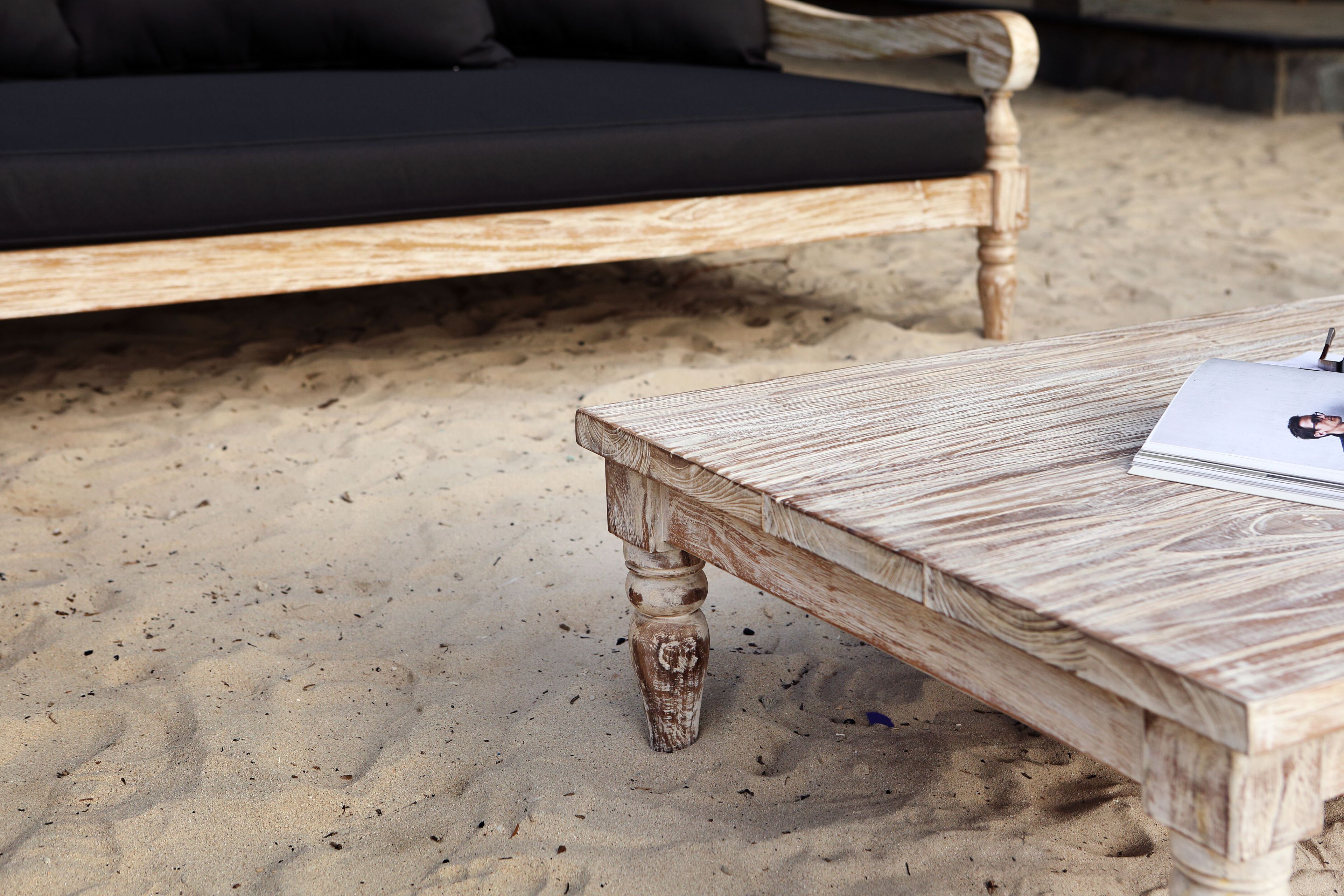 Прямоугольный садовый стол из тикового дерева cbdesign Colonial ARCH-00066151 - Вид №1