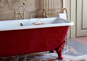 Gentry Home Bexley Cast iron bathtubs with feet Imperial copper GH101743  - Вид №1