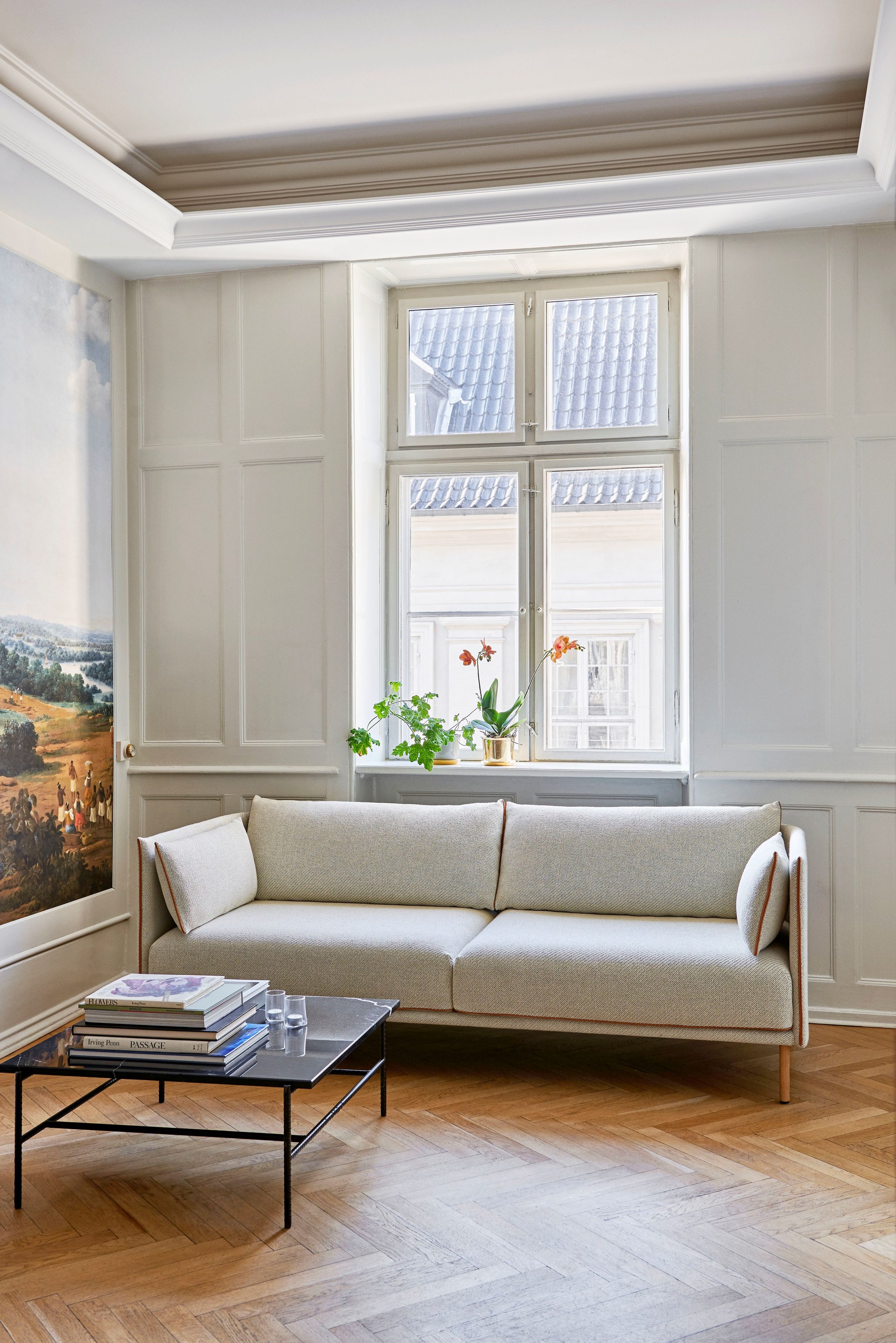 Прямоугольный мраморный журнальный столик Hay арматура ARCH-00107983 - Вид №23