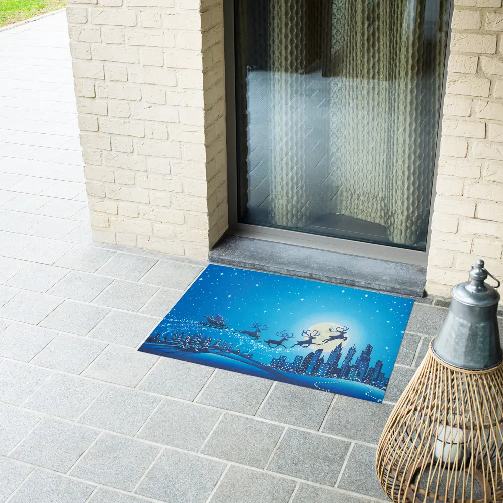 Коврик NY Santa 45x75 см резина INSPIRE STLM-2141612