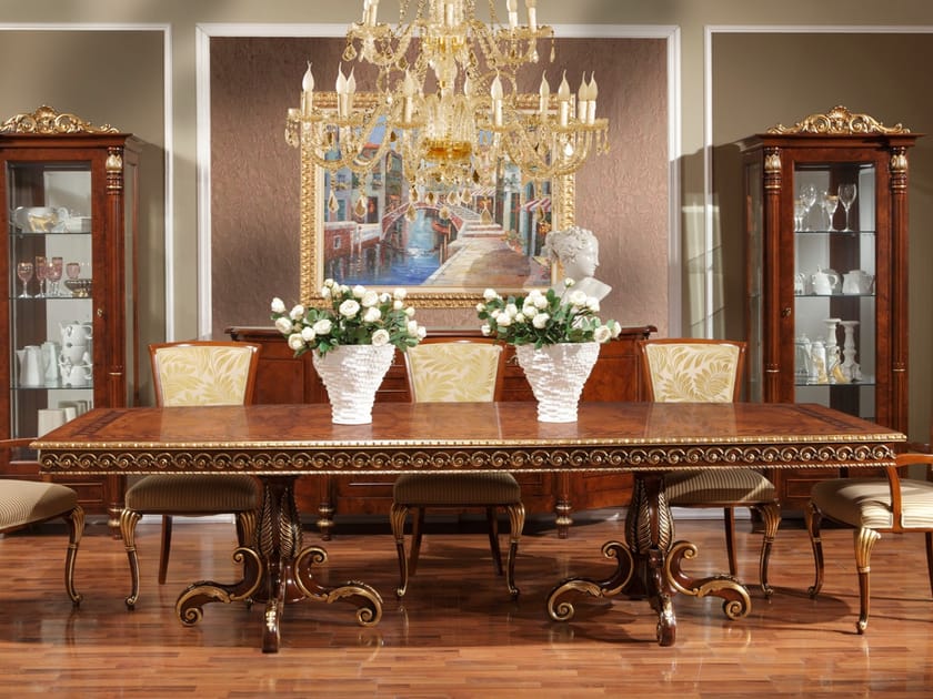 Прямоугольный стол из массива дерева GUERRA VANNI Luxury ARCH-00069746