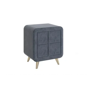 92002813 Тумба прикроватная Mebelson 48x58x37 см 2 ящика лдсп цвет топаз STLM-1439822