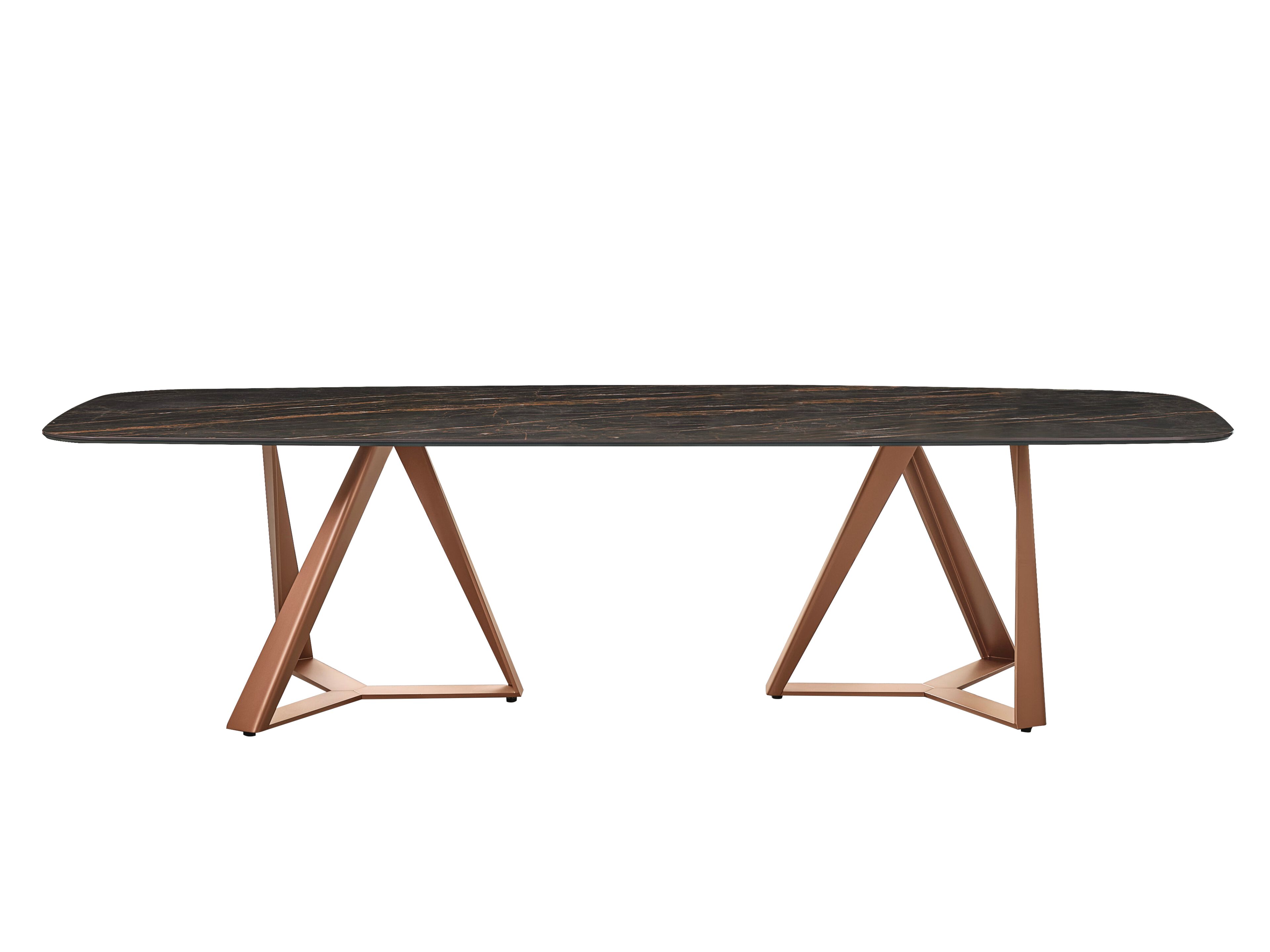 Обеденный стол из алюминия и SuperMarmo Bontempi Casa Millennium ARCH-00093325