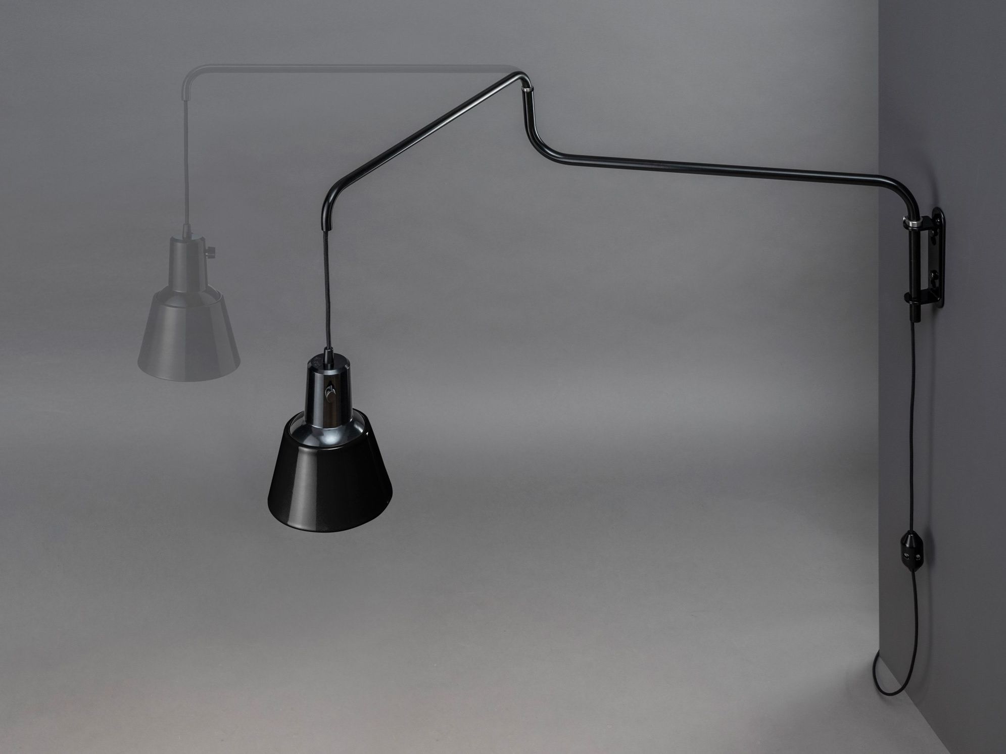 Регулируемая металлическая настенная лампа Midgard Licht K830 ARCH-00129519 - Вид №8