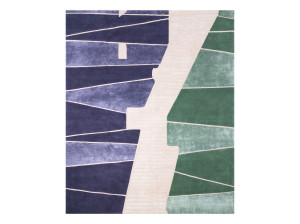 Прямоугольный ковер ручной работы