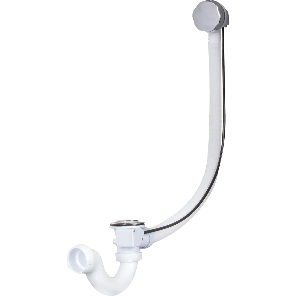 Сифон Equation для ванны с полуавтоматическим сливом хром 18551020 STLM-0011270