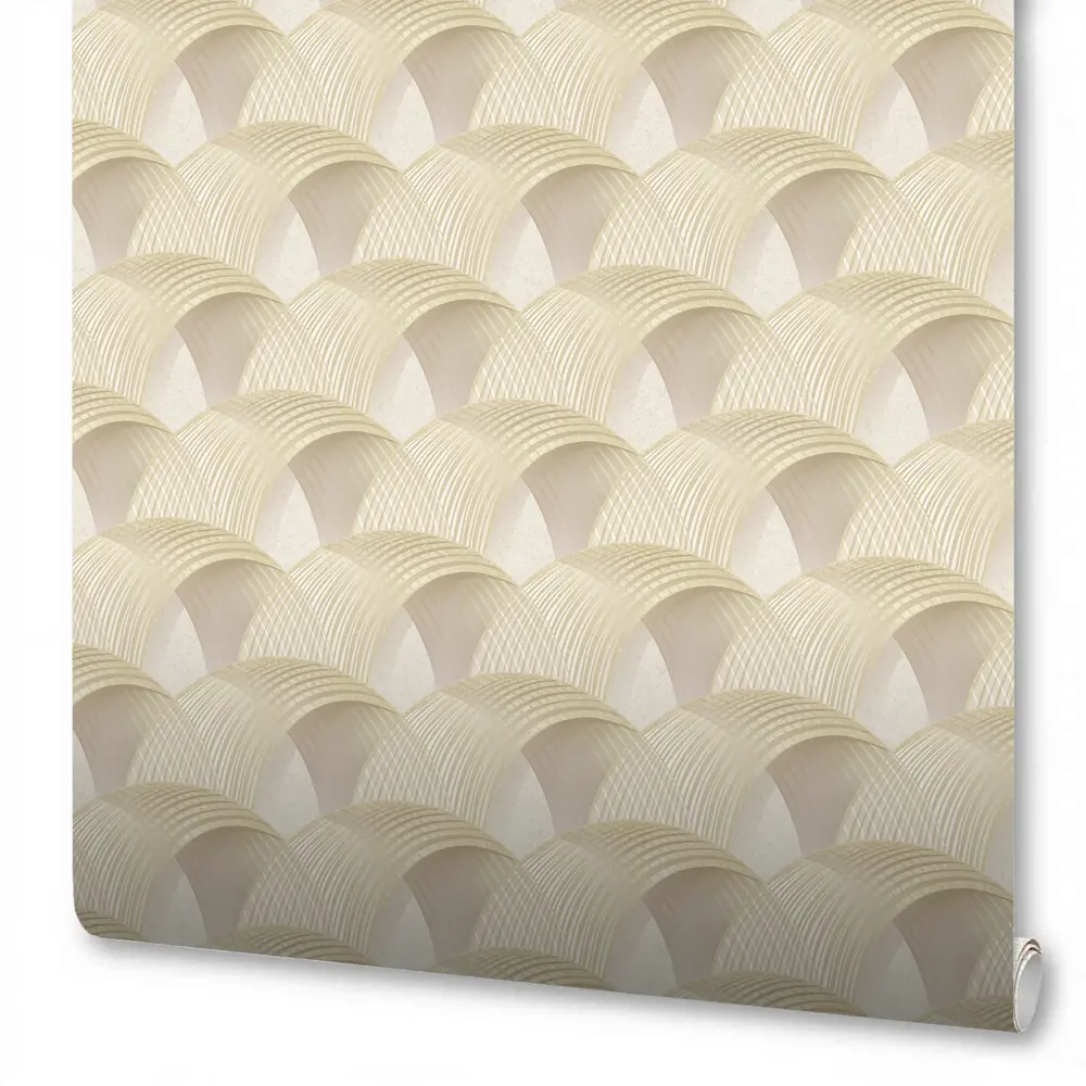 Обои флизелиновые WallSecret Escher бежево-золотые 1.06 м 8653-21 STLM-2125658