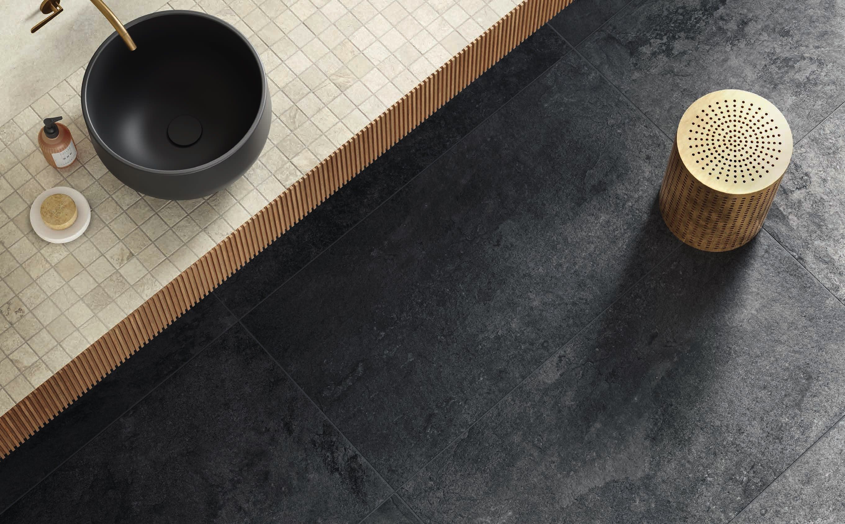 Напольное покрытие / Напольное покрытие из керамогранита для интерьера с эффектом камня CERAMICA DEL CONCA LAVAREDO ARCH-00135051 - Вид №10