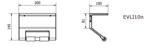 Алюминиевый держатель рулона EVER Life Design Lissom ARCH-00125706 - Вид №6
