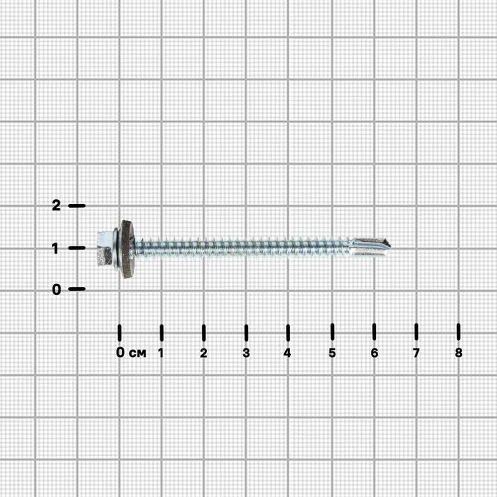Santreyd Саморезы кровельные с пресс-шайбой для металлочерепицы 89344266 STLM-1393093 - Вид №2