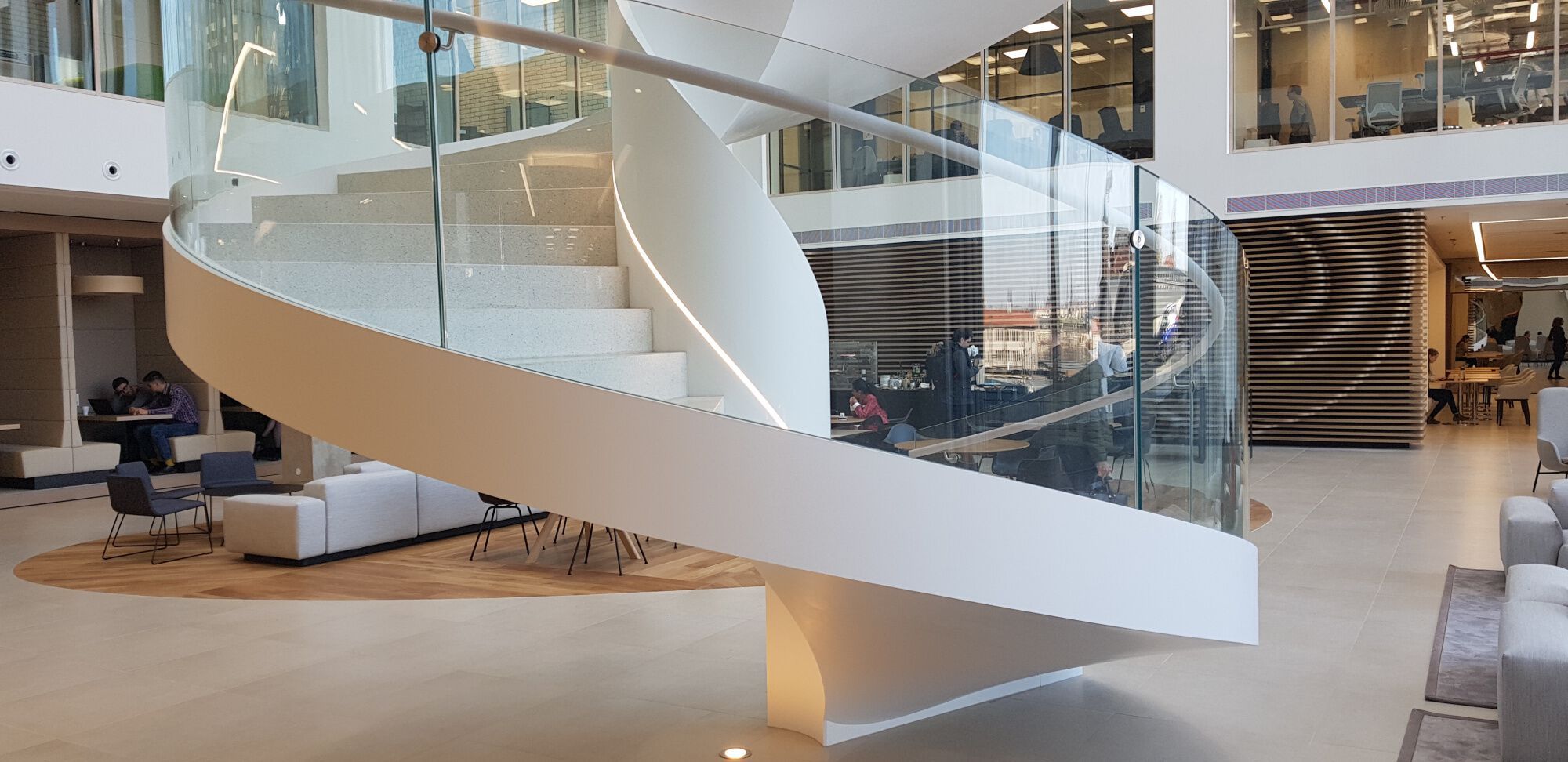 Винтовая лестница Corian® AMOSDESIGN Scala a chiocciola in Corian® ARCH-00043147 - Вид №2