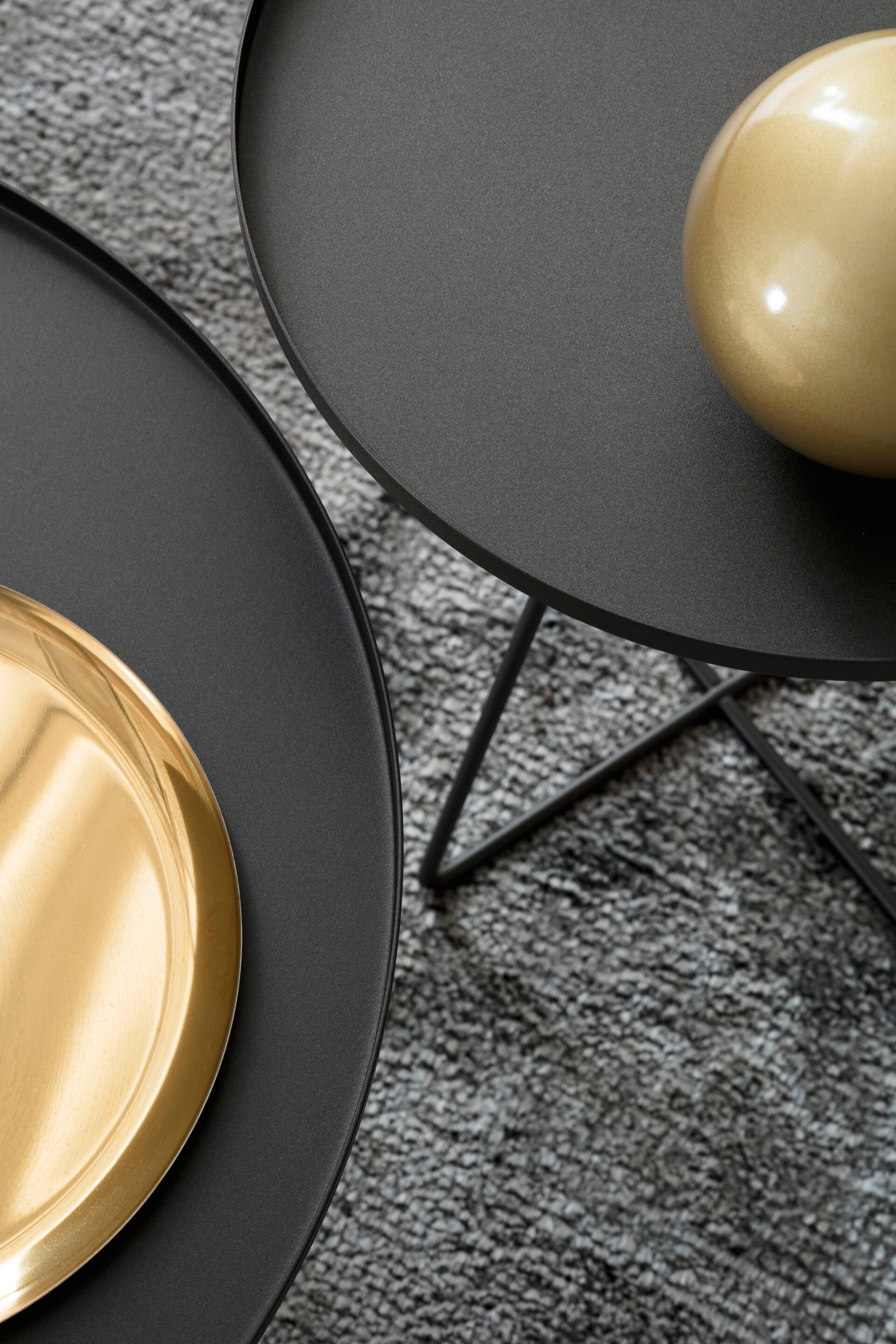 Круглый металлический журнальный столик Alf DaFrè TUFT ARCH-00002687 - Вид №2