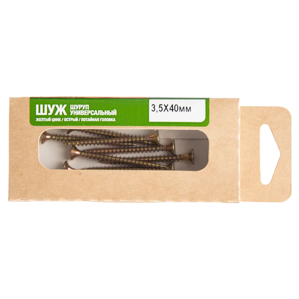 Саморезы универсальные потайные острые оцинкованные 3.5x40 8 шт. 89344225 STLM-2154619 Santreyd  - Вид №3