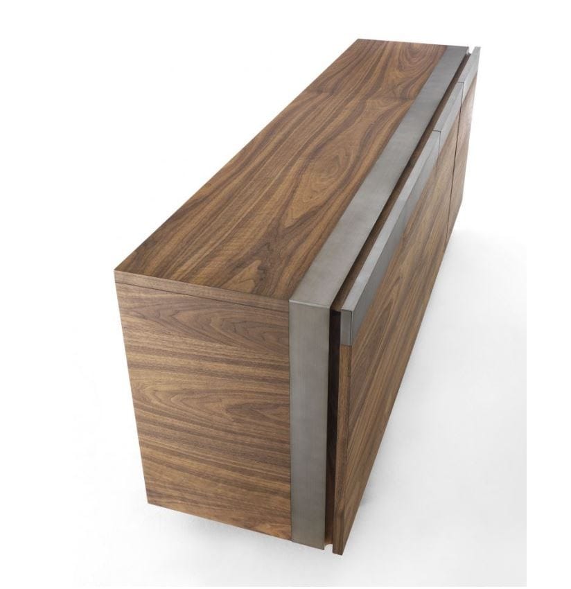 Шкаф из массива дерева и железных вставок Riva 1920 LINEAR ARCH-00023123 - Вид №5