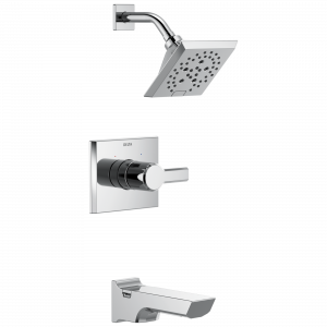 T14499 Monitor® 14 Series H2Okinetic® Ванна и душевая панель Delta Faucet Pivotal Хром
