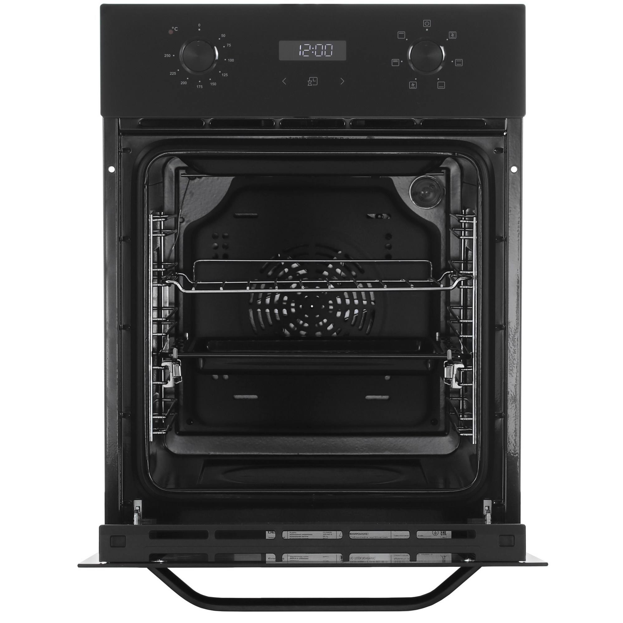 9110581 Электрический духовой шкаф DEXP 1YLO45СB черный STDN-0074434 - Вид №7