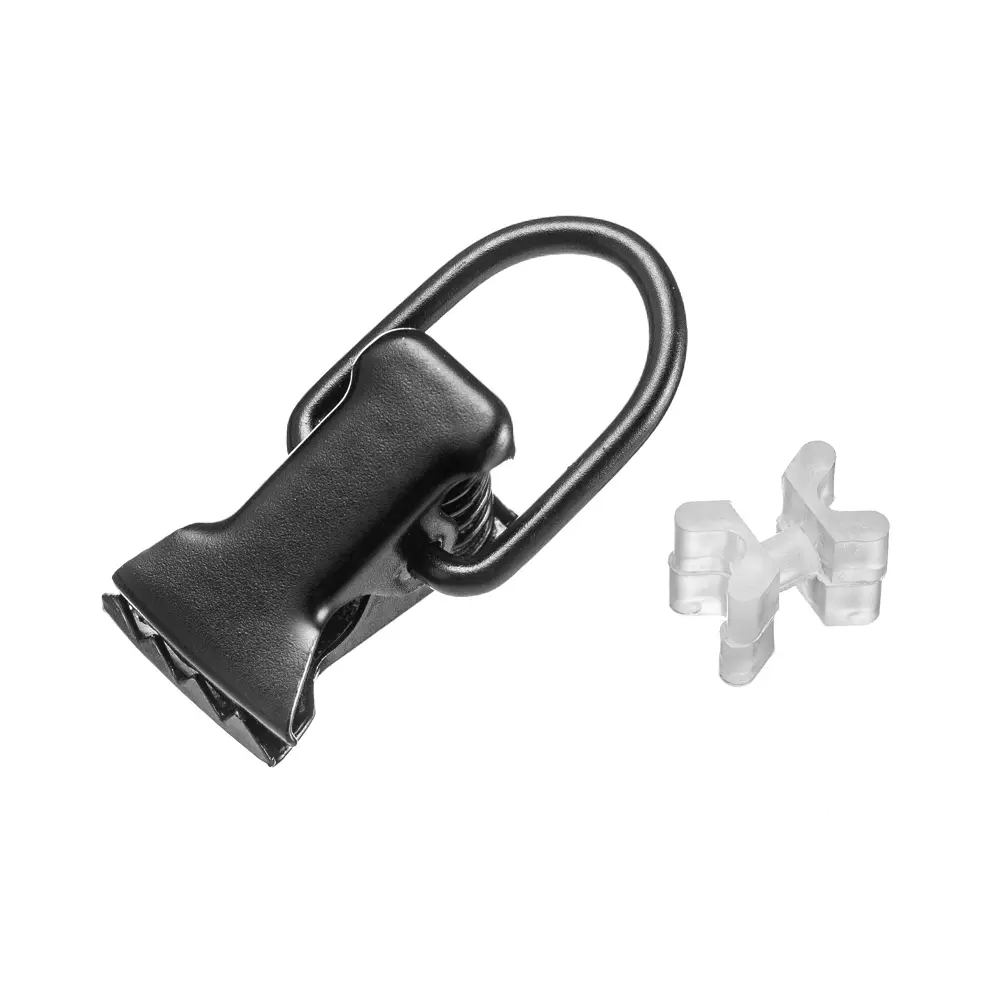 Крючок-зажим для штор Арт-декор Atlant 2 см цвет черный 10 шт STLM-2151035 - Вид №1