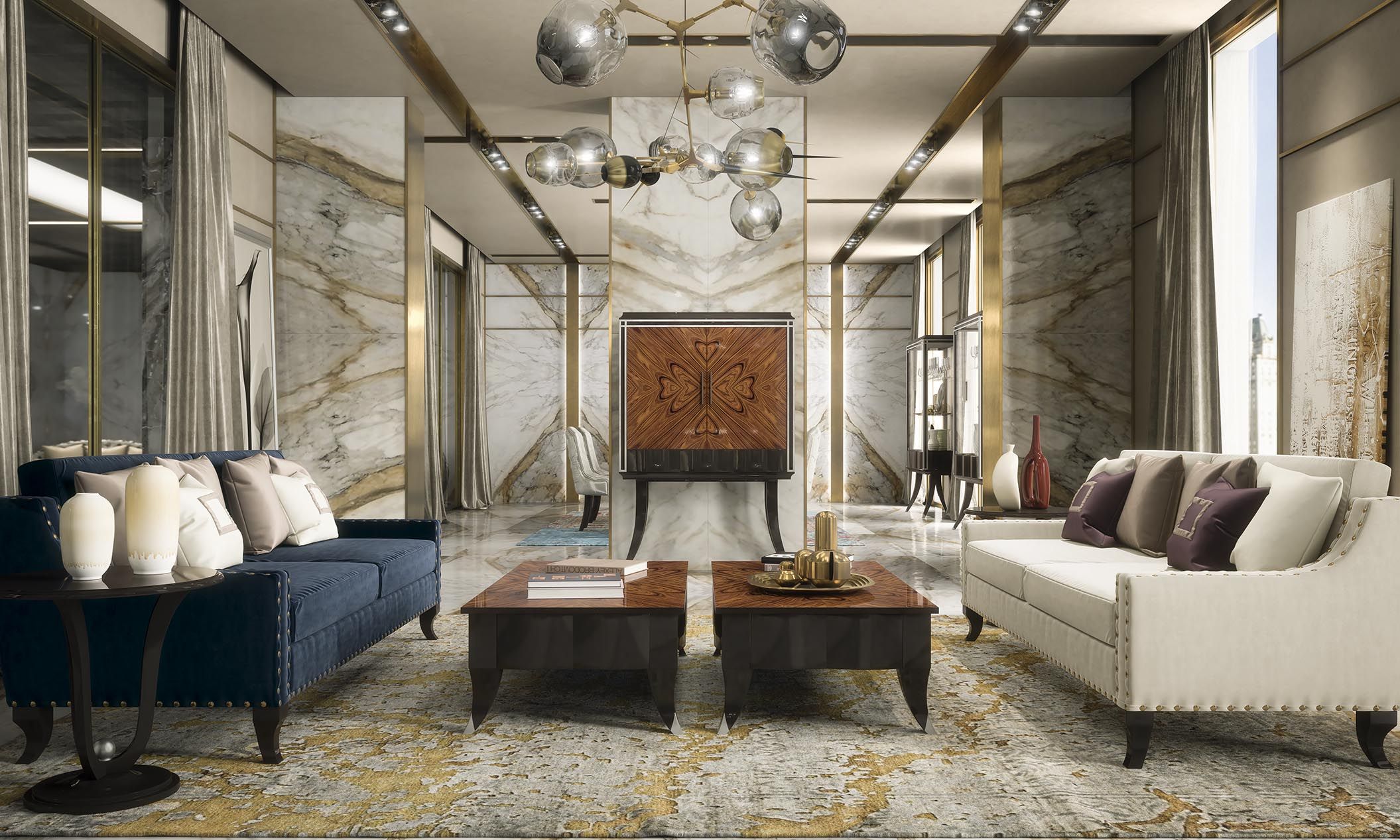 Бархатный диван GUERRA VANNI ARCH-00030606 - Вид №3