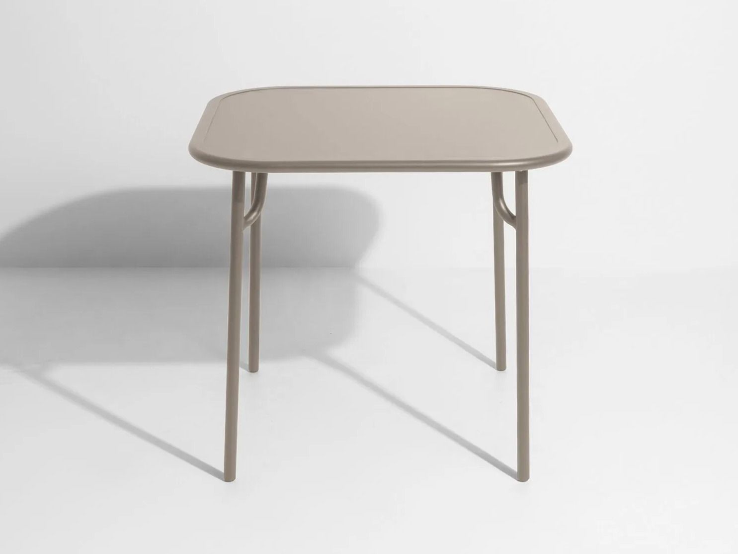 Алюминиевый квадратный садовый стол с порошковым покрытием Petite Friture выходные ARCH-00108977 - Вид №1