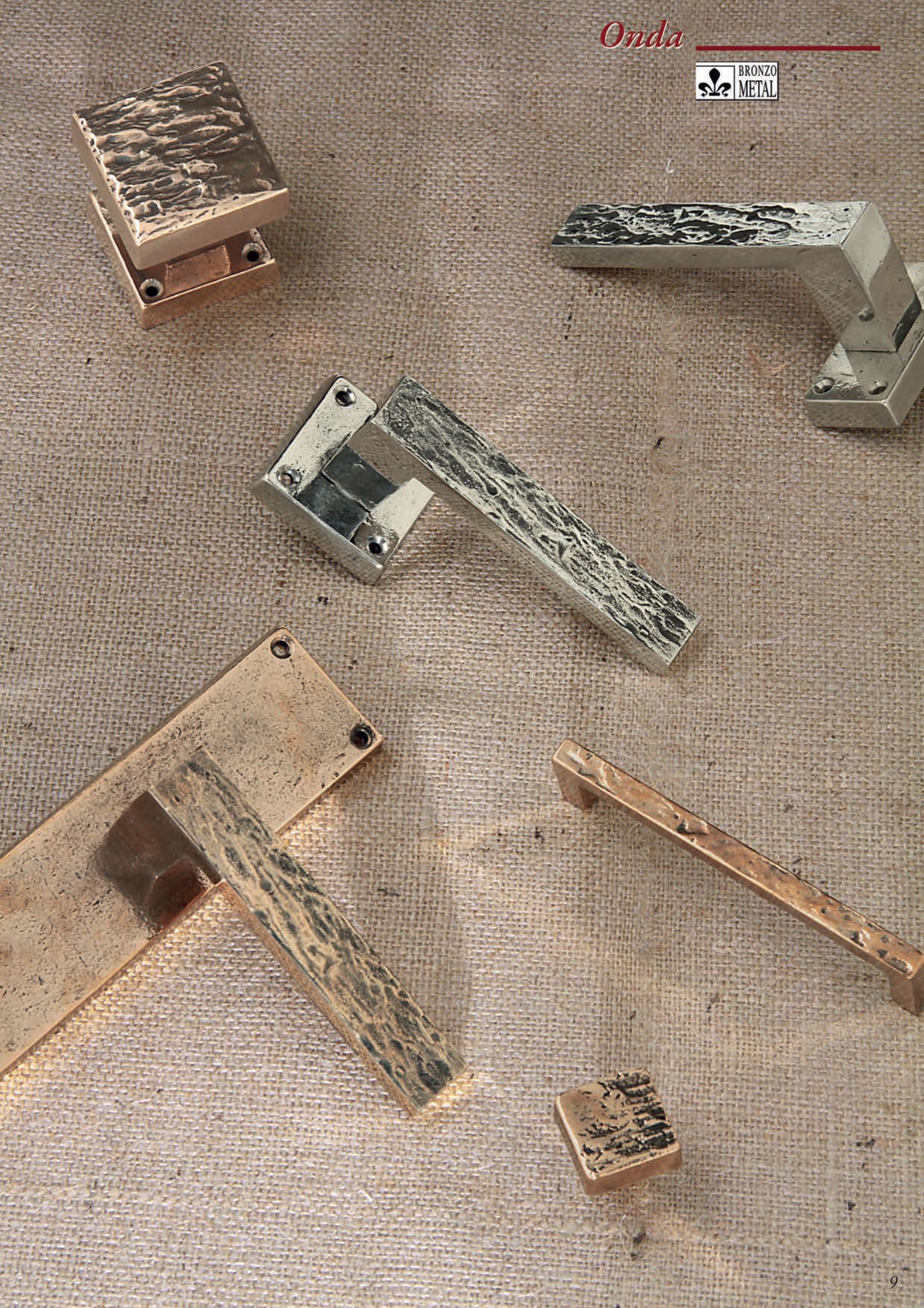 Ручка на розетке с насадкой GIARA ART DESIGN-BRONZE Onda ARCH-00097605 - Вид №2