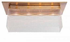 Patinas Lighting Потолочный светильник из латуни ручной работы Hoffmann