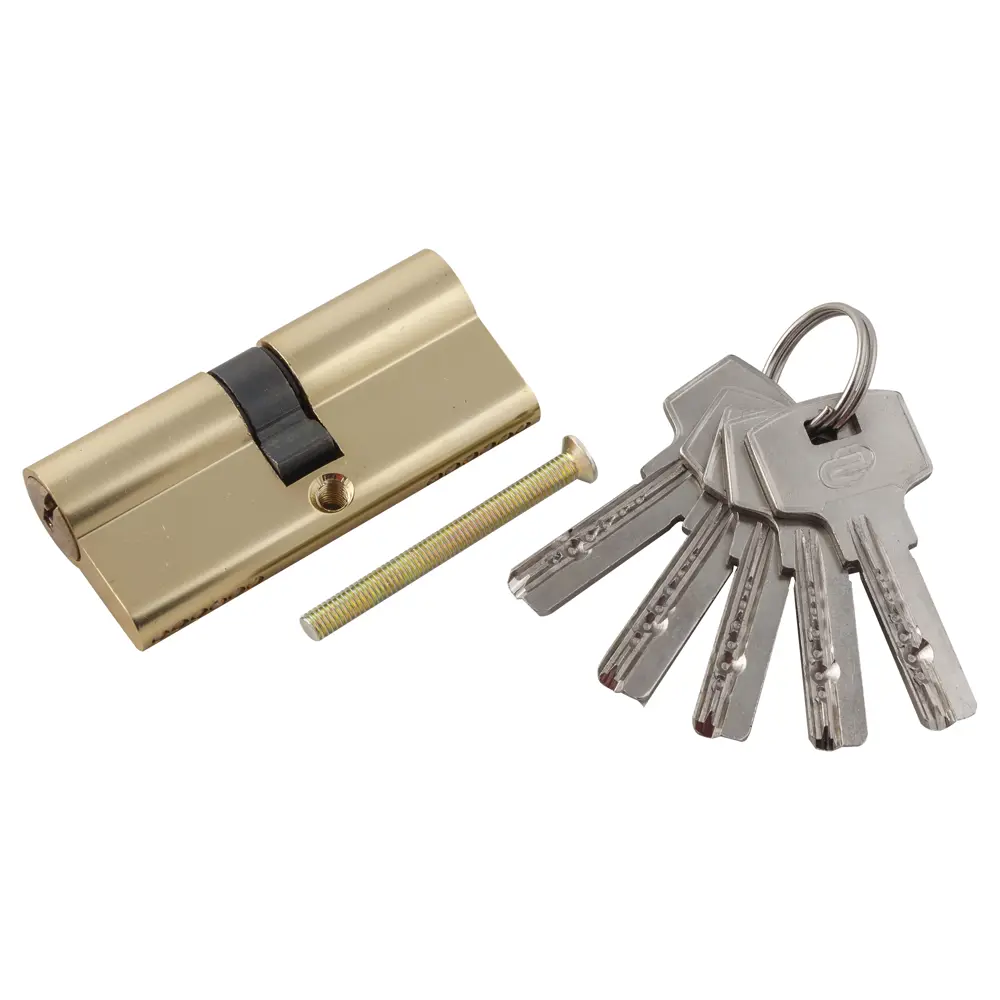 Цилиндр Standers ключ/ключ 35х35 золото, TT-CAB804 STLM-2180244 - Вид №1