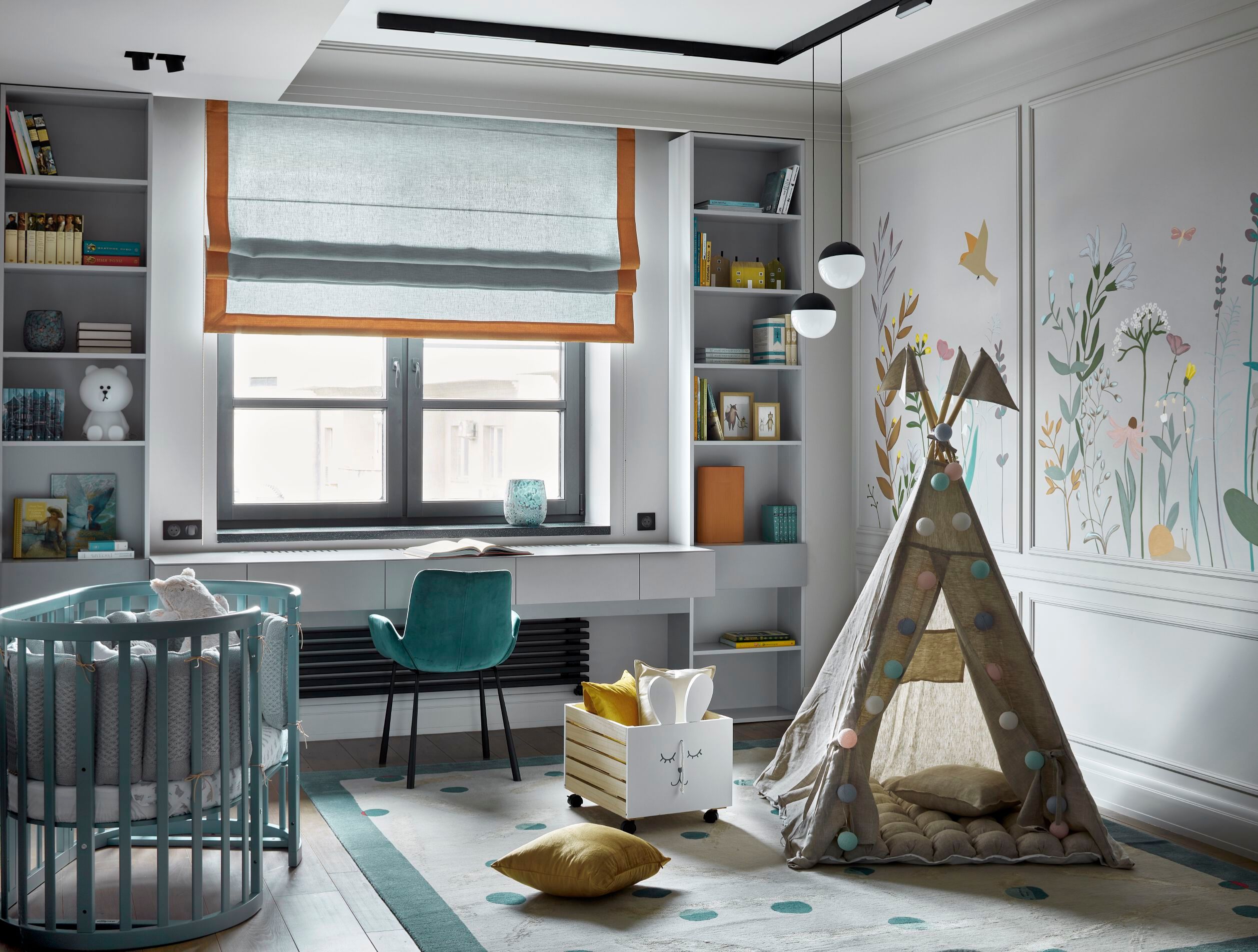 Прямоугольный ковер ручной работы Tapis Rouge Ludico Kids ARCH-00104712 - Вид №3