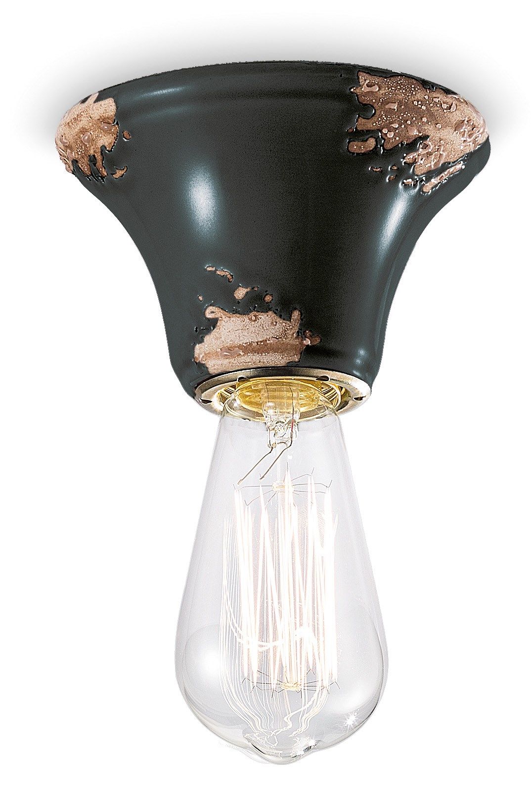 Круглый керамический потолочный светильник FERROLUCE Винтаж ARCH-00030912 - Вид №27