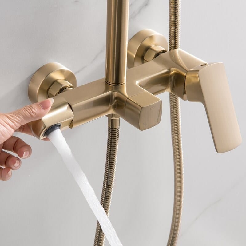 Набор для душа на открытом воздухе с ручным душем Fontana Showers FS15037BG ARCH-00002710 - Вид №2