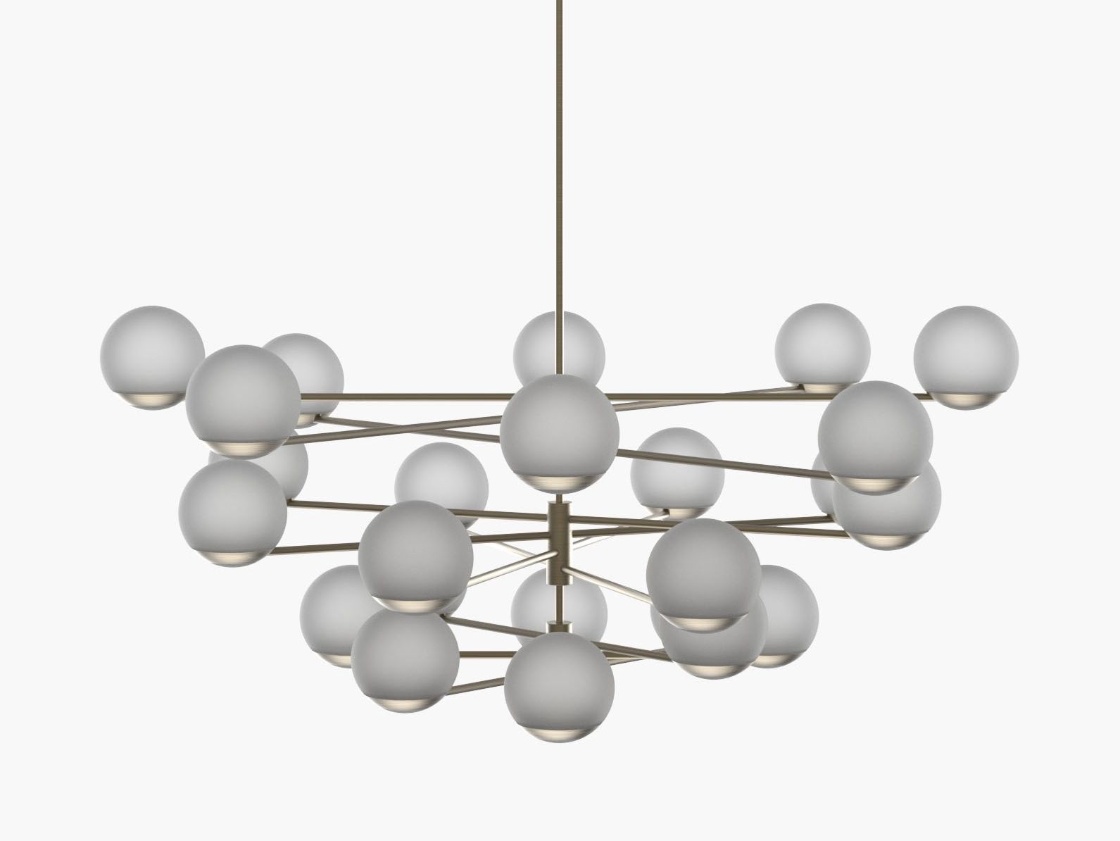 Выдувное стекло светодиодный подвесной светильник Cameron Design House Мяч и обруч ARCH-00043199 - Вид №6